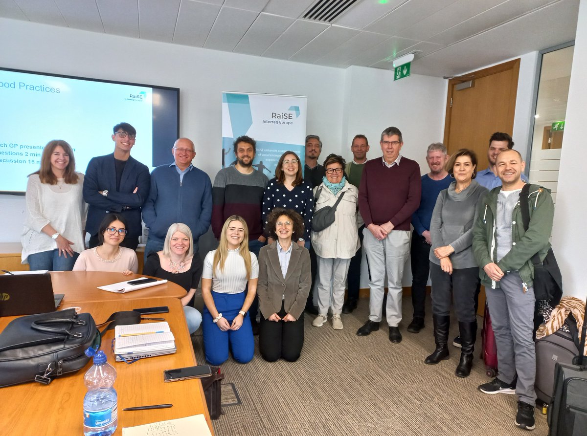 🥳Thank you <a href="/West_BIC/">WestBIC</a> for organising a great project meeting! Thank you RaiSE family for your commitment 🙌 We RaiSE this project all together 😉  #socialenterprises #SocEnt #Interreg