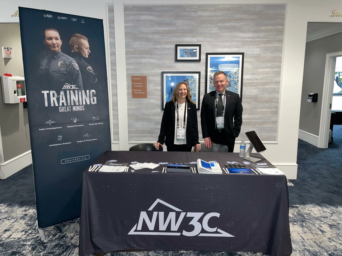 This is our last day at <a href="/NCCC_MA/">National Cyber Crime Conference</a> <a href="/MassAGO/">AG Andrea Joy Campbell</a>. There is still time to register for courses taught by our training specialists such as Cyber Policy and Legislative Update, Community Night Out-Train the Trainer, and more! Register for one of the courses today buff.ly/3EQGaA8!