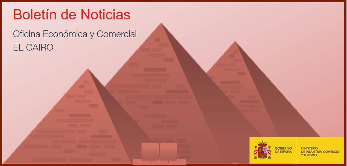 OfecomeElCairo's tweet photo. El Boletín Semanal de la #OFECOME de #ElCairo ya está disponible. Puedes descargar toda la actualidad económica de #Egipto 🇪🇬, #Etiopía 🇪🇹 #Sudán 🇸🇩 aquí 👇🏼
https://t.co/1mWHAz0Ww3
Para nuevas suscripciones, envíanos un #MD 📨 https://t.co/pWovOYoQ0Z