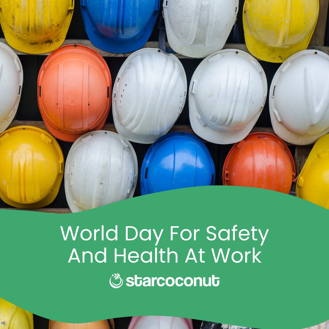 starcoconutindo's tweet photo. Happy World Day For Safety And Health At Work https://t.co/nCONeJWbTM