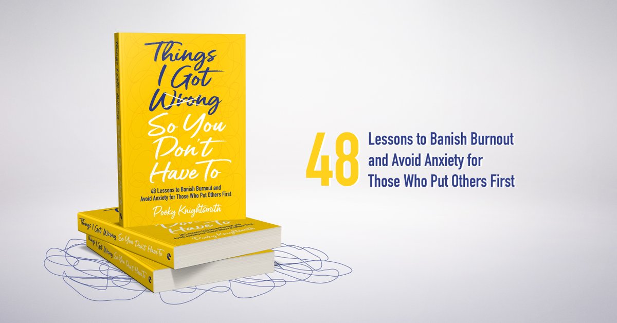 JKPBooks's tweet photo. Part mental health guide, part memoir, @PookyH's 'Things I Got Wrong So You Don't Have To' contains 48 life lessons learned from everyday victories to life-changing events πͺ
Grab your copy nowπ https://t.co/QGyTVNUqgI
#anxiety #burnout #avoidanxiety #mentalhealth #howtocope https://t.co/UAVxP3WIsK