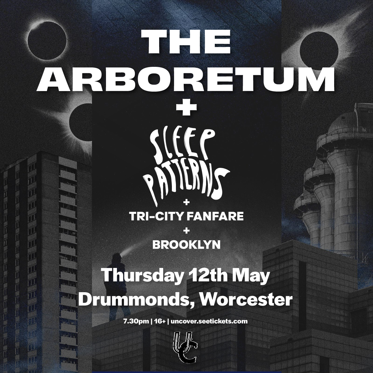 UNCOVER (@uncover_night) on Twitter photo Support Added!! 👀
We're excited to announce <a href="/sleeppatternsuk/">sleep patterns</a>, @tricityfanfare & Brooklyn will all be joining The Arboretum on Thursday 12th May at Drummonds!! 💥
Tix - bit.ly/3xZiVCE Support Added!! 👀
We're excited to announce <a href="/sleeppatternsuk/">sleep patterns</a>, @tricityfanfare & Brooklyn will all be joining The Arboretum on Thursday 12th May at Drummonds!! 💥
Tix - bit.ly/3xZiVCE