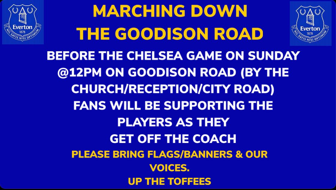 With media attention growing on the fan response to Everton's woes it is vital as many as possible spread the message far &amp; wide. 💙👏