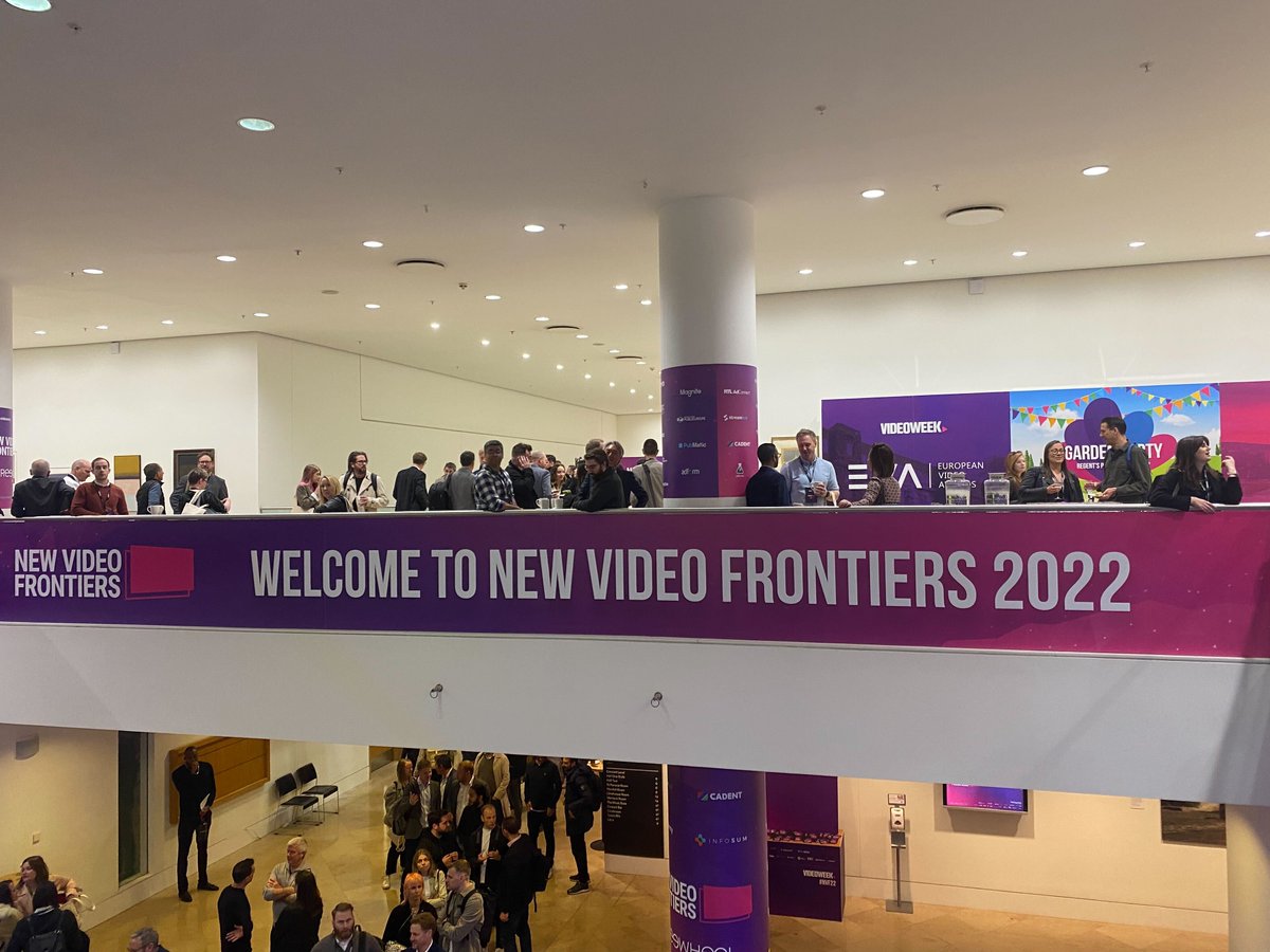 wearefxdigital's tweet photo. #NewVideoFrontiers - the leading event for video and #ConnectedTV advertising - kicks off today in London π¬π§
Our Head of Marketing is at the event to gain a deeper understanding of how the #CTV landscape is set to continue evolving in the years to come πΊ
#NVF22 https://t.co/1vWCSdlUjc