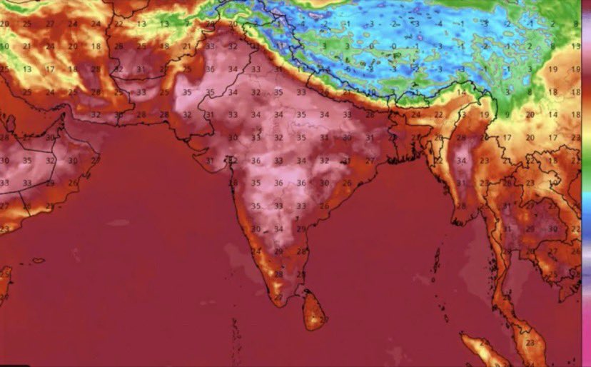 Santh0shJ's tweet photo. We are in the middle of what experts are calling “the worst heatwave our country has ever seen” the temperature rise is going to continue at 2 to 3 degrees everyday for few more days. 

Brace yourselves #heatwaves #india https://t.co/w7RdWSUKeJ