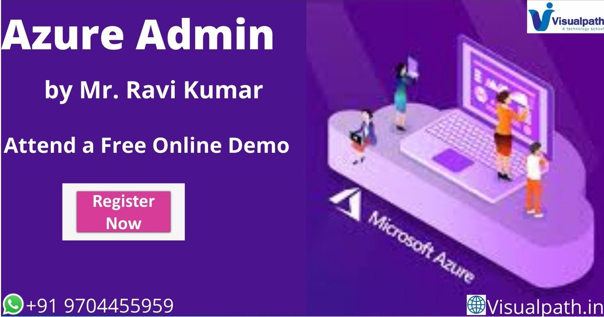 VisualpathM's tweet image. Visualpath is one of the best Azure Admin Training Institute in Hyderabad. Improve your Azure Admin knowledge under guidance by our experts. You get the best course at an affordable cost.
call on +91 9704455959
visit : visualpath.in/windows-azure-…
#MSAzureOnlineTraining #AzureOnline