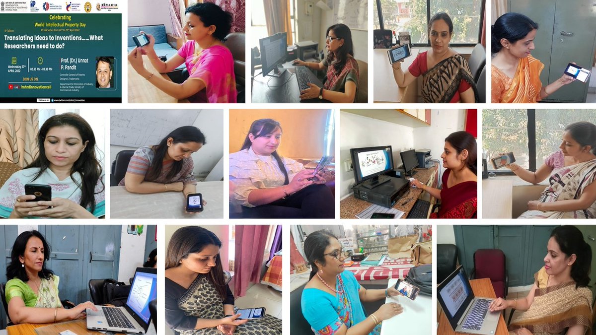kmviic's tweet photo. KMV IIC Faculty participated in IP talk on ' Translating Ideas to Inventions... What Reseachers need to do? '
@jereabhay @EduMinOfIndia
@drrpnishank_
@kmvkaushalkendra
@rashmi_3a
@atimadwivedi
@chetnaaroraofficial
@Kmvjal
@narendramodi
@mhrd_innovation
@kmviic https://t.co/DXdaCNE1gV