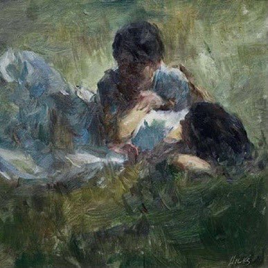 AngelsWhisperr's tweet photo. lovers in the garden https://t.co/2CbGr6CRKI