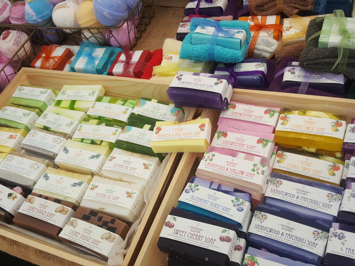 We're here at Runcorn Shopping City with our pop up stall until Saturday evening. We have lots of lovely candles, soaps and bathbombs.
