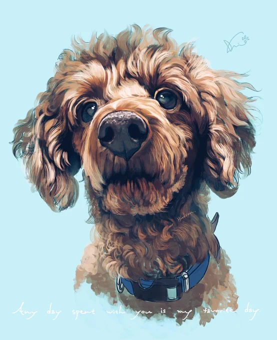 愛犬を、とのご依頼でした🐾✨ 