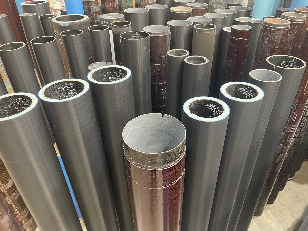 YRG_Group's tweet photo. As the UK pioneer of seamless photopolymer sleeves, with over 4 decades of experience, YRG has the technical expertise to provide you with the perfect printing sleeves for your press.

Take a peek into the factory.....

#flexoprinting #prepress  #reprographics https://t.co/bhnuorwEzD
