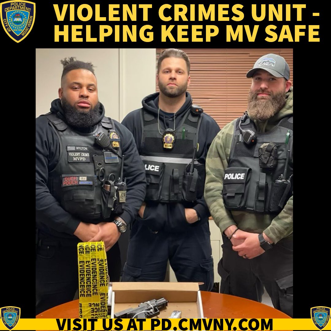 Mount Vernon, NY Police Department on Twitter "We are working hard to