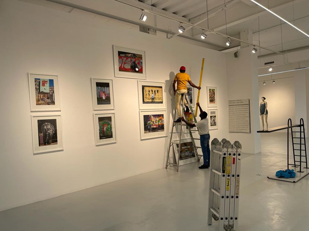 GContemporary's tweet photo. We are excited to share some more behind the scenes images of our preparation for the upcoming exhibition at our gallery on the 28th of April Hope to see you at our opening exhibition!

#grahamcontemporary #anewwave #artgallery #contemporaryartist #art #hydeparkcorner https://t.co/1MVLRiSh89
