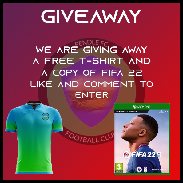 pendlefootball's tweet photo. Winner will be announced in 7 days!

#football #pendle #giveaway #tshirt #fifa #fifa22 #ball #league2 #leaguetwo #goals https://t.co/8x1eeX6qDO