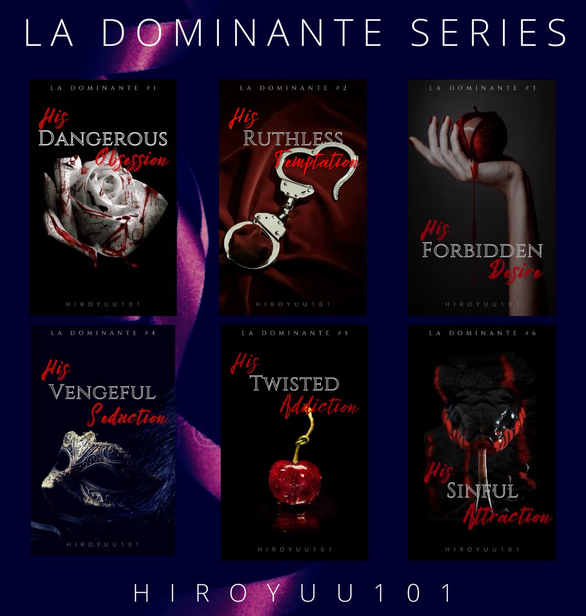 hiroyuu101's tweet image. Upcoming series:

La Dominante (translation: the dominant) series is an action-romance series with a lot of mature scenes. Whilst erotic as its sub-genre, this series will revolve around the story of dominant mafia men and their love interests.