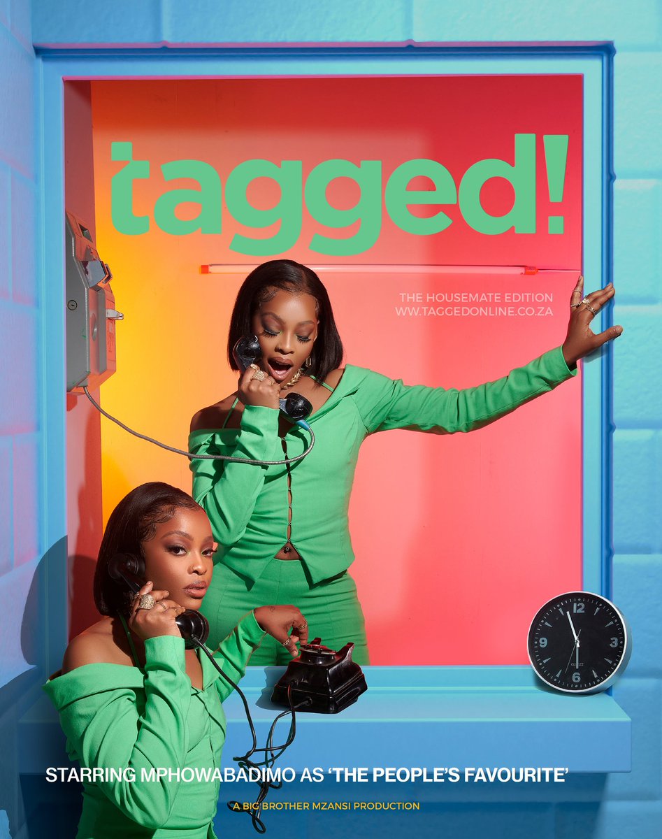 📢Here We Go!

The sassy &amp; gorgeous Daveyton born <a href="/BBMzansi/">Big Brother Mzansi</a> winner @MPHOWABADIMO22, is the tagged cover star this month. Thokoza Gogo 👏🏾

Mpho is a stunner, a strong competitor &amp; takes no prisoners.

Thank you for choosing us to tell your story to the world. #TaggedxMphoWabadimo