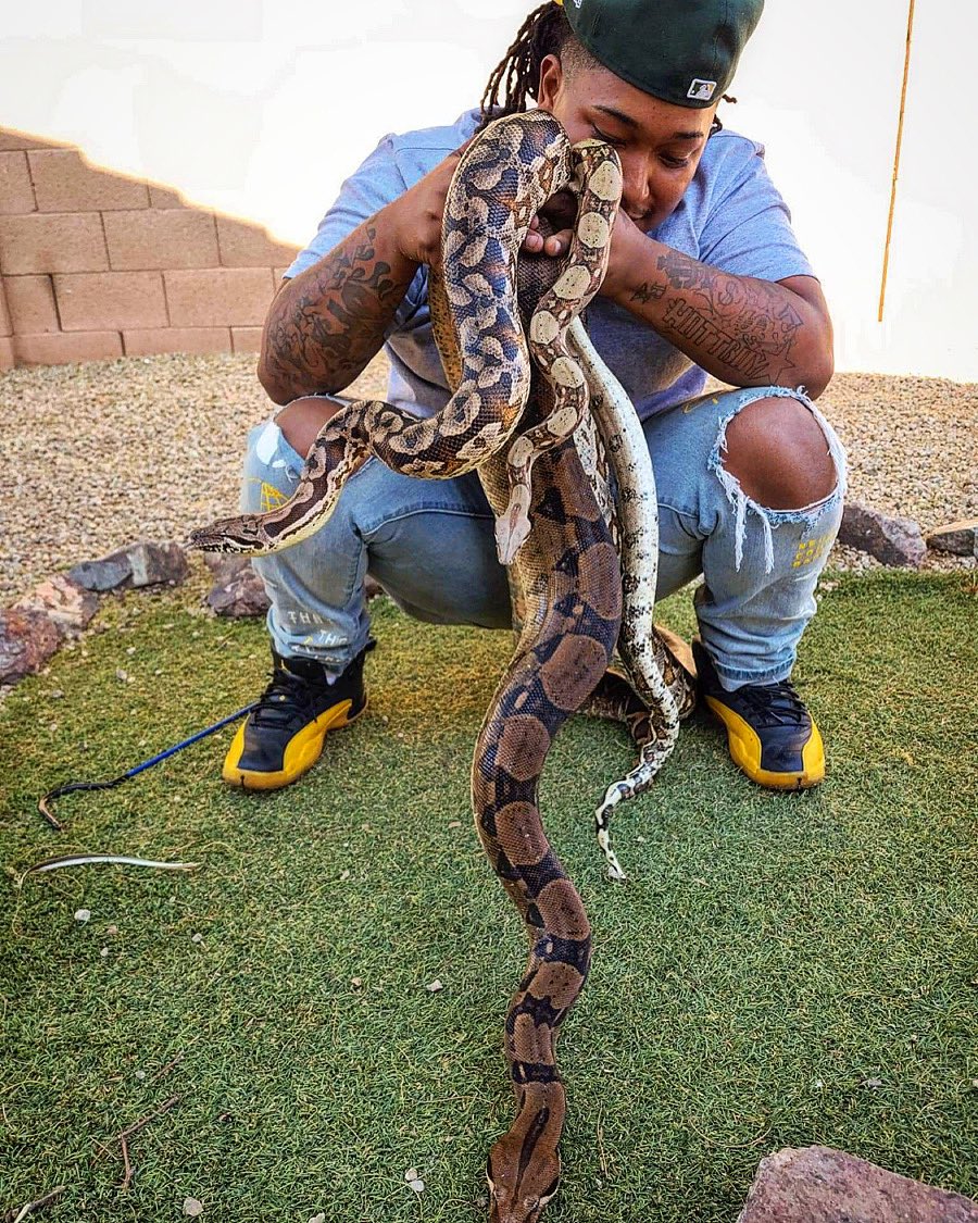 JExoticpythons's tweet image. #Snakeman Ya dats Me #Boaconstrictor