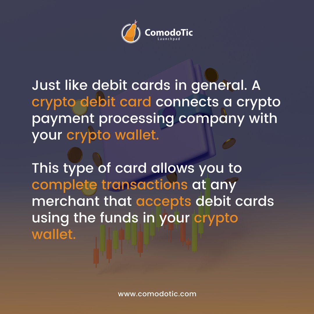 Comodotic's tweet photo. Do you want to own a crypto debit card? 👀💳
.
.
.
#comodotic #launchpad #investment #crypto #coin #token #blockchain #technology #polygon #network #matic #cryptoupdate https://t.co/XzAkAmrrtl