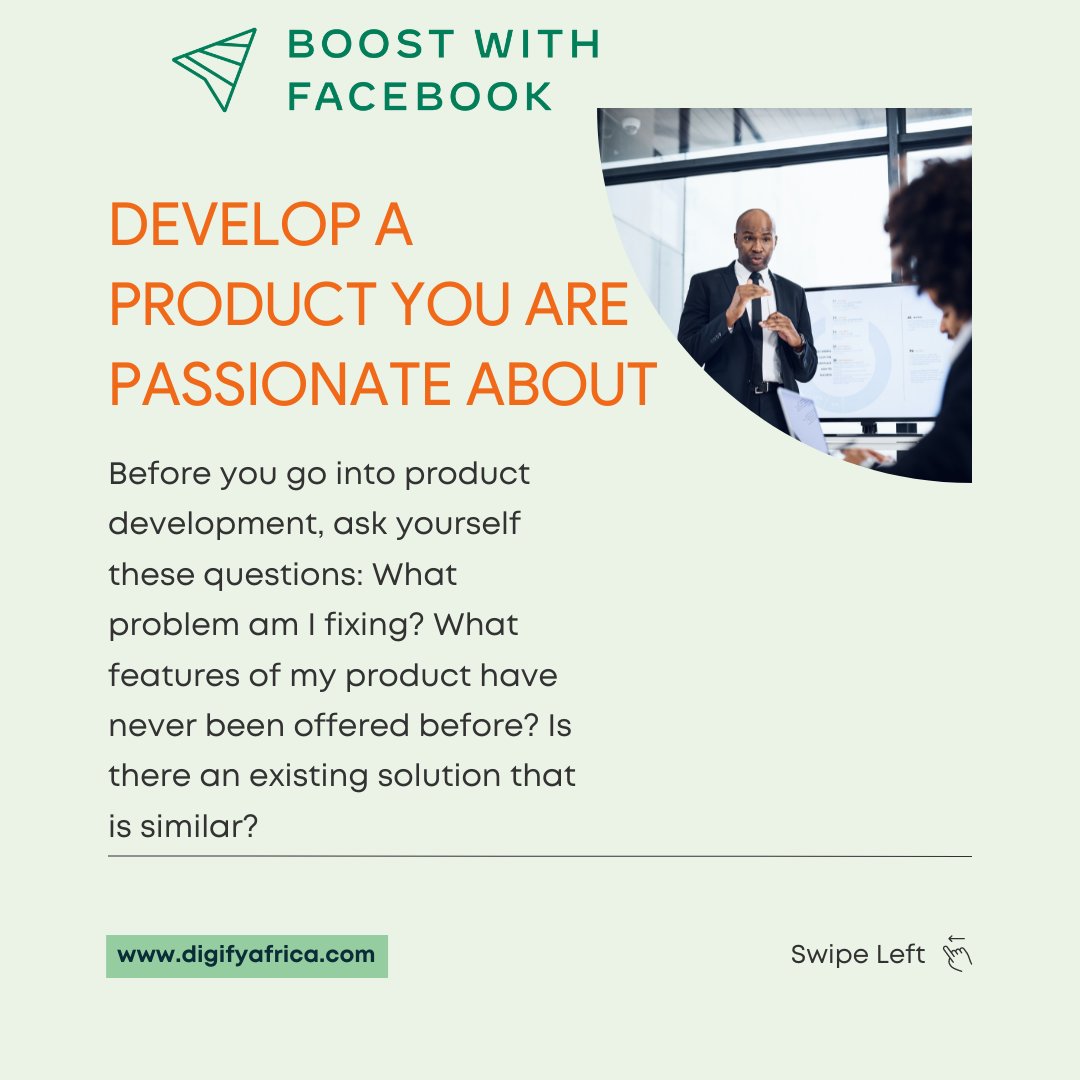 DigifyAfrica's tweet photo. Did you know that 70% of tech-startups fail before they reach the point where they can self-sustain?
One of the most common causes for these businesses' failure is that they failed to provide a product that customers wanted.
#BoostwithFacebook #BusinessInsights https://t.co/iL3Y461riY