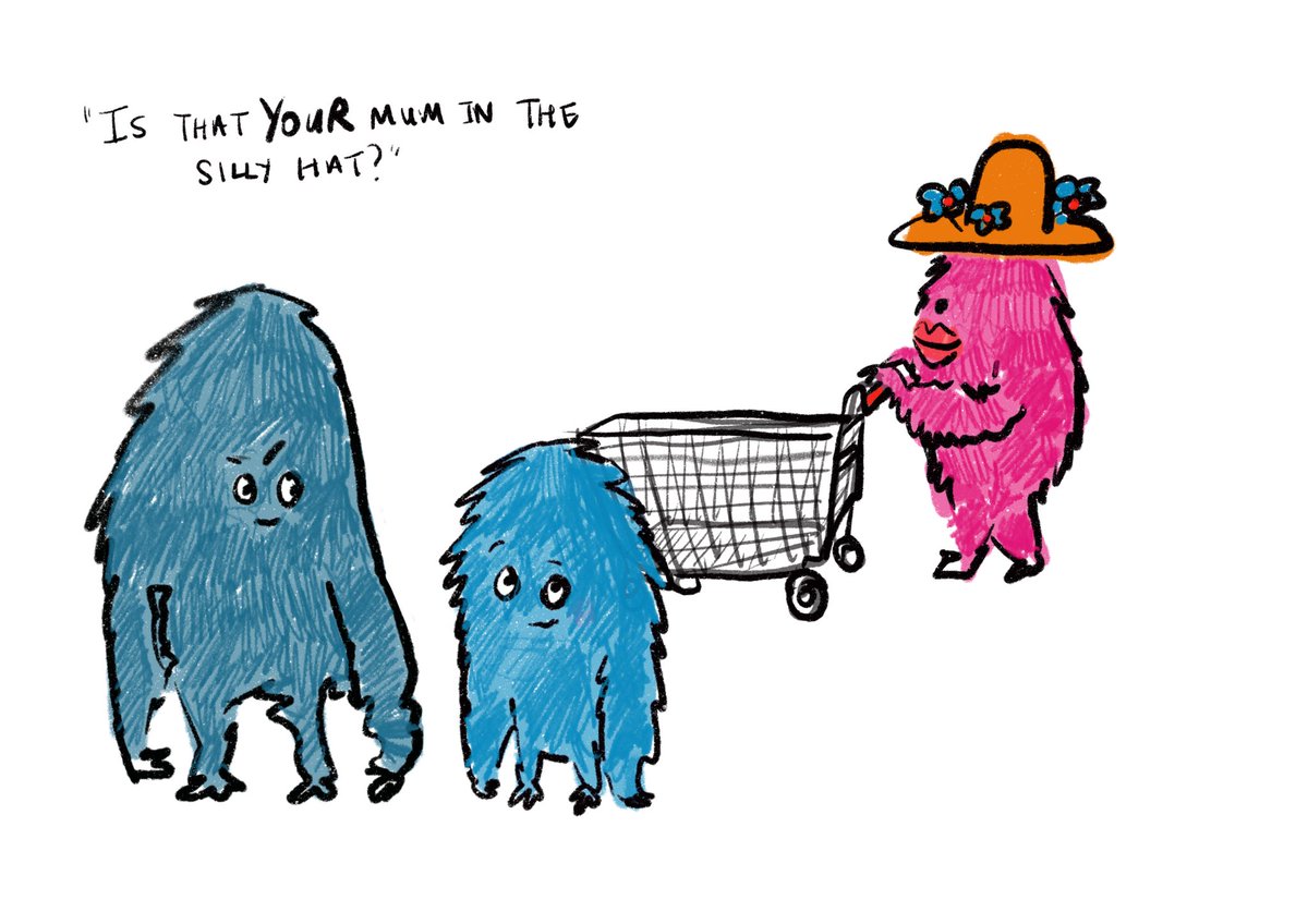 JessyGilmore82's tweet photo. @books_north Monster is so embarrassed by his mum's singing, dancing and collection of colourful hats. One day he pretends she is not his mum and she overhears. Following which is a journey of understanding others and realising you love people for who they are #CBNpitch2022 #NW https://t.co/OSHPWFRE9D