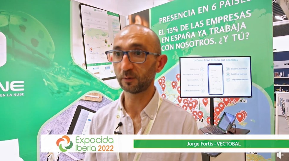vectobal's tweet photo. 🟢 En el Marco de la feria #EXPOCIDA tuvimos la oportunidad de charlar con nuestros amigos de @EviSaneApp sobre este #software dedicado al mundo del #ControlPlagas
#DigitalPestControl #VectorControlExperts #VECTOBAL https://t.co/0A0Y2Uvz1N