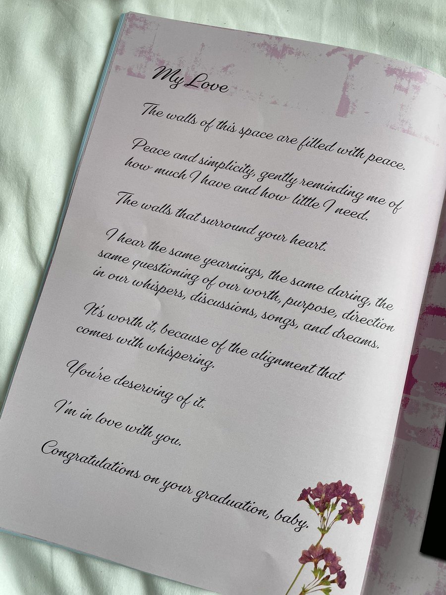 oyinogunnaike's tweet photo. Daniel made me the cutest book as my part of graduation present. 🥺❤️❤️ https://t.co/Lu2JPE8bU2