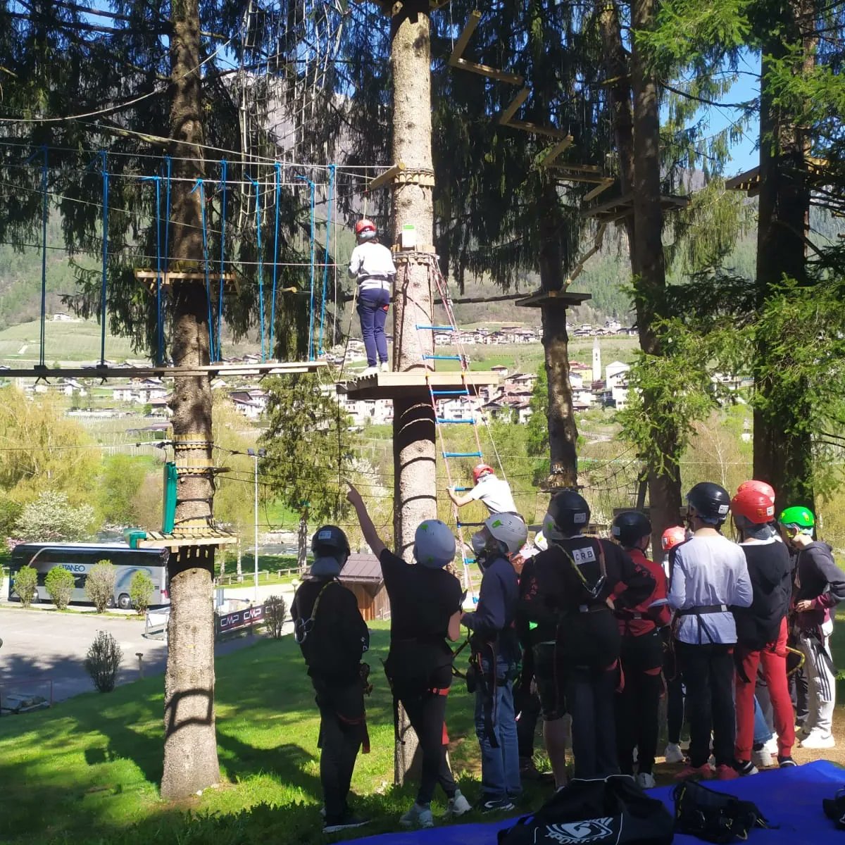 sdbpaderno's tweet photo. I ragazzi di #3secondaria questa mattina sono al Parco avventura #sempreinsieme https://t.co/BeQojziBxN