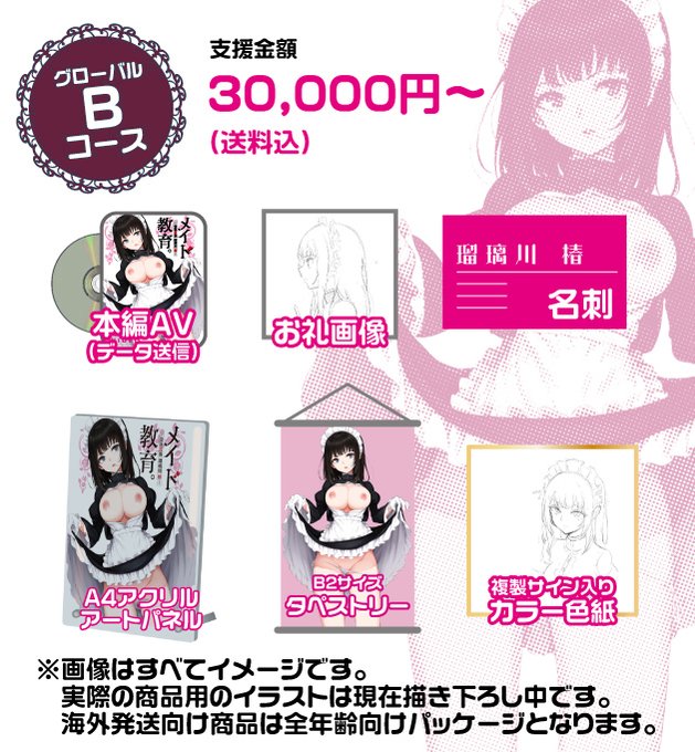 きょくちょ メイド教育 「没落貴族 瑠璃川椿」 Wスエード B2