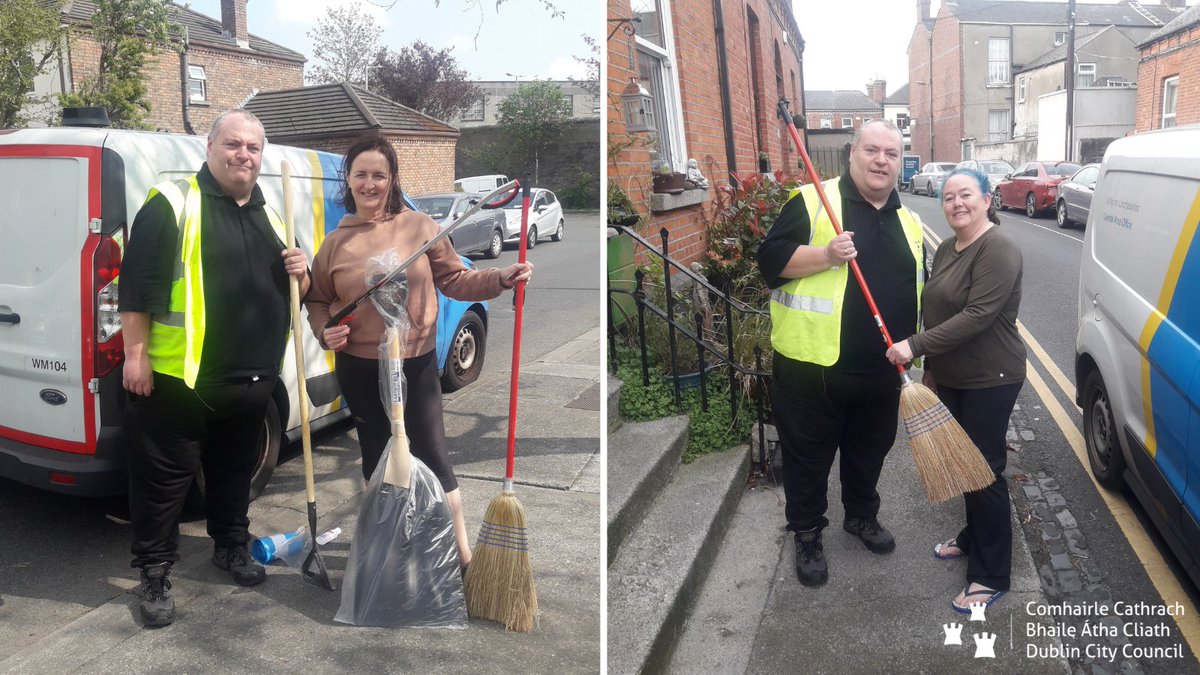 DubCityEnviro's tweet photo. Our Litter Warden Michael is out & about providing clean-up equipment in preparation of our #TeamDublinCleanUp Day taking place this Saturday 30th April from 11am-1pm. Find out more via: https://t.co/QCyuMCIVDo #LoveThisPlace #LeaveNoTrace #wastemanagement @DubCityCouncil https://t.co/tLFGQqdQHV