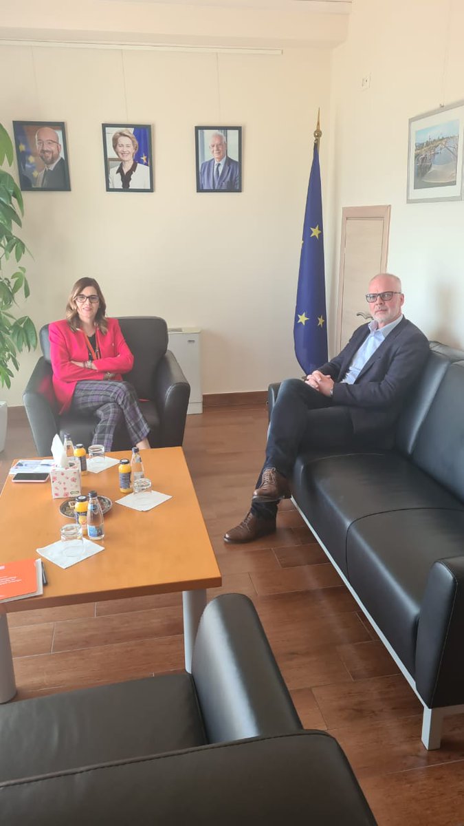 EUAmbME's tweet photo. Kudos to 🇲🇪companies for stepping up efforts to help 🇺🇦Ukrainian refugees. Happy to have met w/ some of them recently. Some donate food &amp; hygiene products🥫📦to @CKCG_MRC, others provide accommodation🏠Well done 🇲🇪! #StandWithUkraine️ 
@MFIC_official
#PKCG
#Voli
#ČelebićGroup https://t.co/5uXJKHvVNY