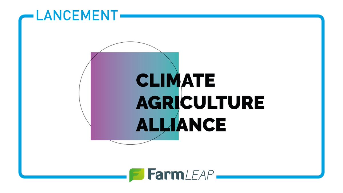 farmleap's tweet photo. 📢 C'est officiel : nous lançons Climate Agriculture Alliance 🤩

🧐 C'est le premier collectif à renforcer la transparence du marché des crédits #carbone agricoles. 🌱

#climateagriculturealliance #agriculture #transitionclimatique #GES #agriculture #climat #contributioncarbone https://t.co/o4MCppVu42