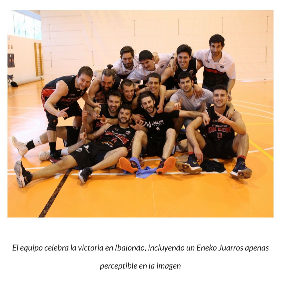 Hoy hace cuatro años Rodamientos Arizti ganaba su quinta liga, la primera en Autonómica después de cuatro en 1ª Provincial.

Feliz San Prudencio!