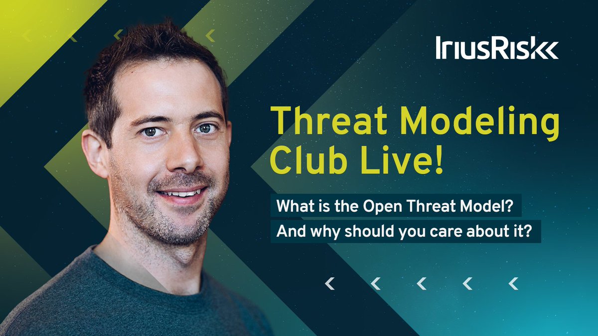 IriusRisk's tweet photo. Today's the day! We are kicking off @IriusRisk's Threat Modeling Club Live! at 4pm BST with @zeroXten &amp; @abedra! Tune in to hear how #threatmodeling has changed over the past few years, the importance of an open approach, and much more! See you there! 👋
https://t.co/Pco1saQJ8H https://t.co/oCjJME9fjs
