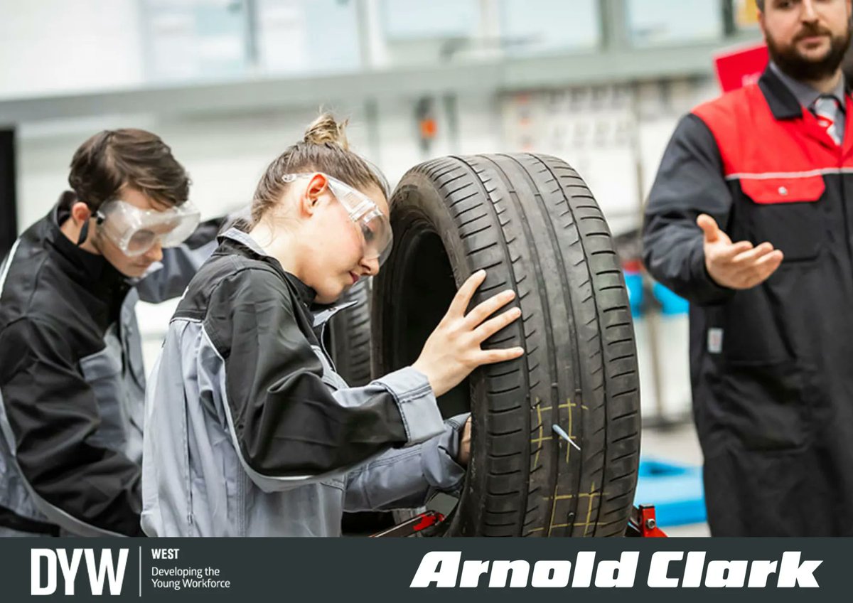 <a href="/ArnoldClark/">Arnold Clark</a> are currently taking appplications for their Sept 22 #Apprenticeships 🚗

You can find a full list of apprenticeships and locations on their website, along with information on each 🛠️

➡️ buff.ly/3vEivPo

#EarlyCareers