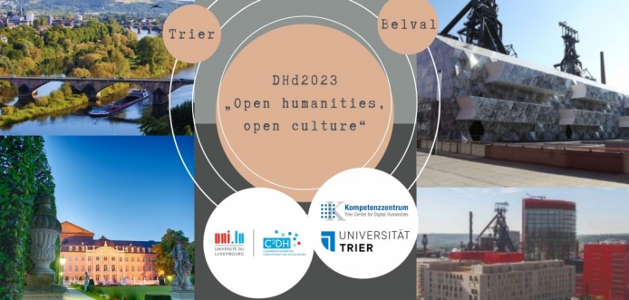DHdInfo's tweet image. #SafetheDate: The next @DHDInfo annual conference takes place in Trier and Luxembourg in March, 13-17 2023. The #dhd2023 conference topic "Open humanities, open culture" is great because open science contributes to diversity #DiversityinDH  #DayofDH2022 Stay tuned! ^sk