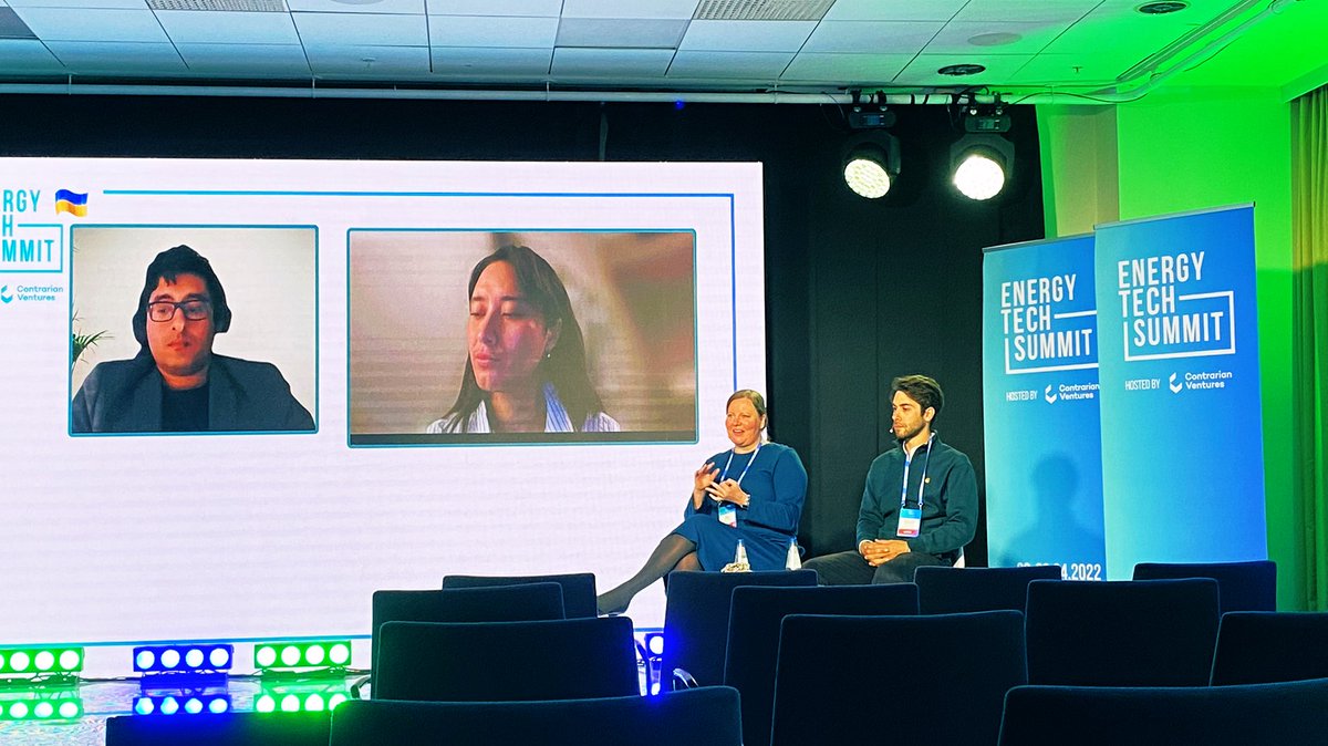 vaeinoelae's tweet photo. @TJVapola on stage at #ETS2022 talking about “Dismantling the #AI opportunity: which use cases are real?” Also @PropTech1 present. 

@helen_ventures #EnergyTech #EnergyEfficiency #PropTech https://t.co/WBVn3G1m3l