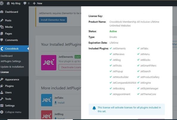 faruk010md's tweet photo. #Crocoblock Jet Plugin Is available with Original File and Lifetime License Key. Updatable and unlimited sites usable. 
Paid Only.
20% Less for today. (27 Ramadan)
Come to my inbox for the details. https://t.co/KbVgykioww