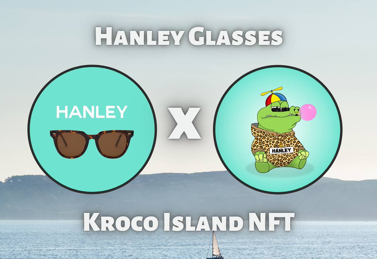 KrocoIslandNFT's tweet photo. We are pleased to announce the collaboration with 𝐇𝐚𝐧𝐥𝐞𝐲 𝐆𝐥𝐚𝐬𝐬𝐞𝐬™.
In this contest we will have two prizes:

-𝟏 𝐊𝐫𝐨𝐜𝐨 𝐈𝐬𝐥𝐚𝐧𝐝 𝐍𝐅𝐓
-𝟏 𝐇𝐚𝐧𝐥𝐞𝐲™ 𝐠𝐥𝐚𝐬𝐬𝐞𝐬

To participate: 

▪️ Follow @KrocoIslandNFT
▪️ RT this Tweet
▪️ Mention 3

#Giveaways https://t.co/FtevJaQq5g