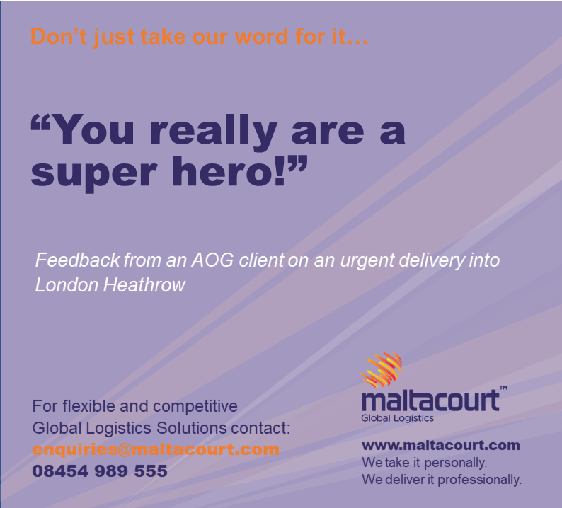 Some fantastic feedback received within the AOG department here this week at Maltacourt!

Get in touch today!

#maltacourt #freightforwarder #aog