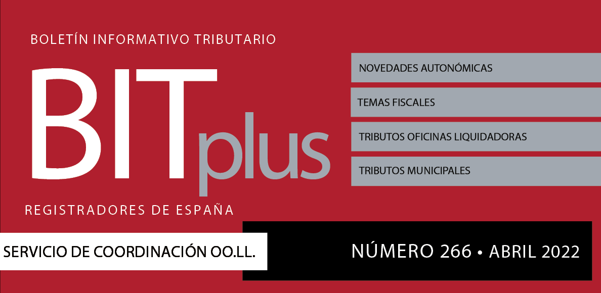 Registradores BIT Plus (@r_bitplus) on Twitter photo Ya disponible el n.º 266 del BIT <a href="/R_BITplus/">Registradores BIT Plus</a> , el Boletín Informativo Tributario de <a href="/Registrador_es/">Registradores de España</a>
Puedes leerlo aquí: registradores.org/principal/revi… Ya disponible el n.º 266 del BIT <a href="/R_BITplus/">Registradores BIT Plus</a> , el Boletín Informativo Tributario de <a href="/Registrador_es/">Registradores de España</a>
Puedes leerlo aquí: registradores.org/principal/revi…