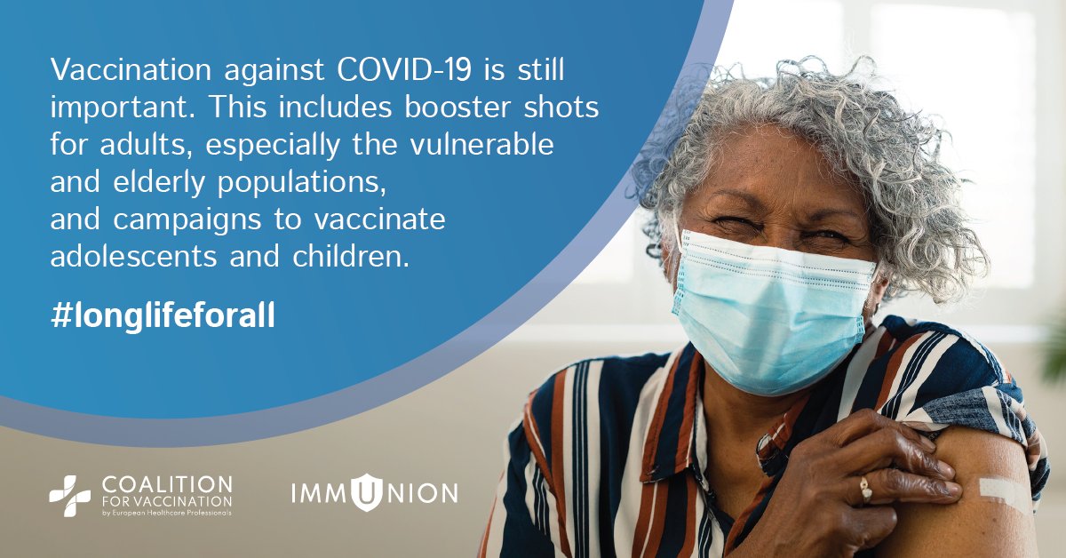 The European Specialist Nurses wishes to stress the relevance of the vaccination #longlifeforall, #VaccinesWork, and #CoalitionForVaccination  as a key driver in the health prevention @CoalitionForVax