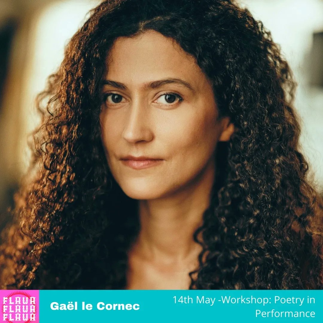 ⭐ Meeting the artists ⭐ Gael Le Cornec will host the workshop Performance in Poetry.
.
You can book your space here, 3 ticket prices for you to book it depending on your circumstances: eventbrite.co.uk/e/workshop-poe…

<a href="/gaellecornec/">Gaël</a>