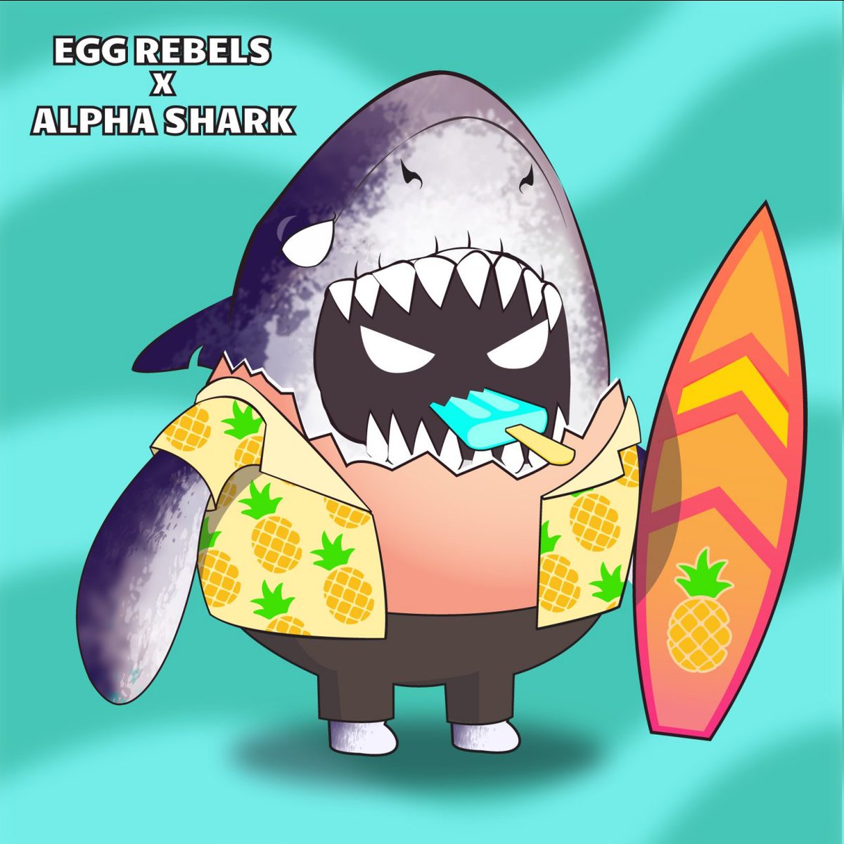 🥚 WL GIVEAWAY🦈 

Egg Rebels  x 5 WL spots
 
Tips:
🛰 Follow 
<a href="/EggRebelsNFT/">Egg Rebels NFT</a>
<a href="/AlphaSharkClub/">Alpha Shark Club</a>
@ASCollabX  

❤️ Like + RT
📌 Tag 3 friends

Winners in 24 hours. Good luck everyone!

#NFT #WLGiveaways #Giveaways #ETH #Opensea