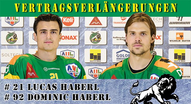 AlpsHL: Die Haberl's weiterhin beim EHC Lustenau - ring-sports.at/alpshl-die-hab…