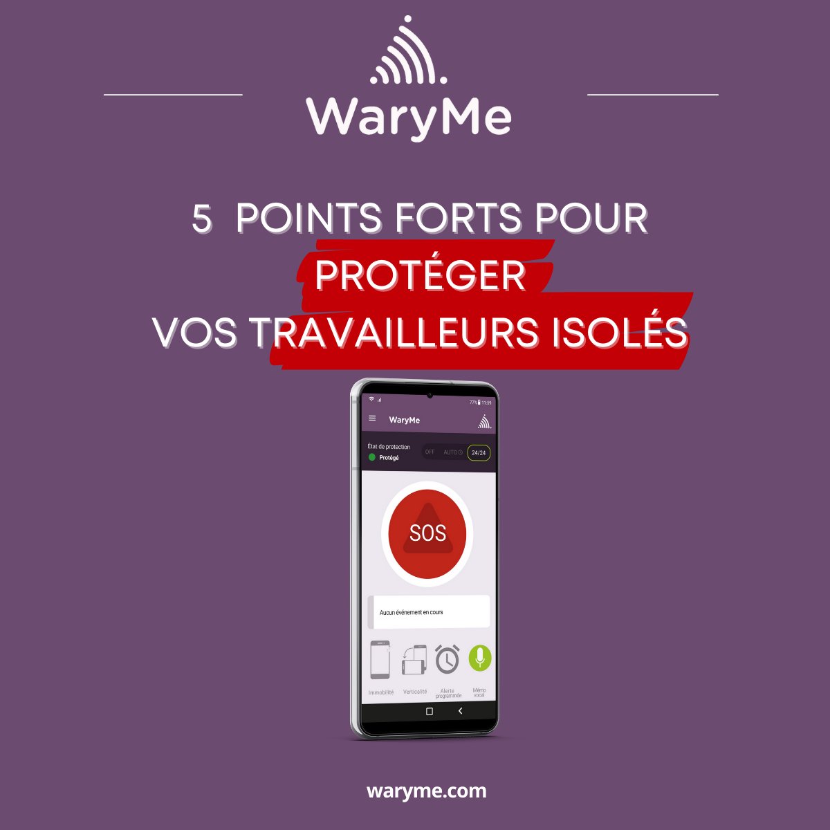 [Journée mondiale sécurité et sûreté au travail]

🧐 Qu'est-ce qui différencie notre application mobile d'alerte de détresse des autres #DATI du marché?

🔦 On vous présente les 5⃣ points forts qui font la différence !

👉 bit.ly/3vMTn9f

#sécurité #PTI #PTIDATI
