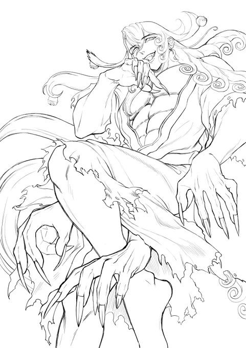 塗り絵 