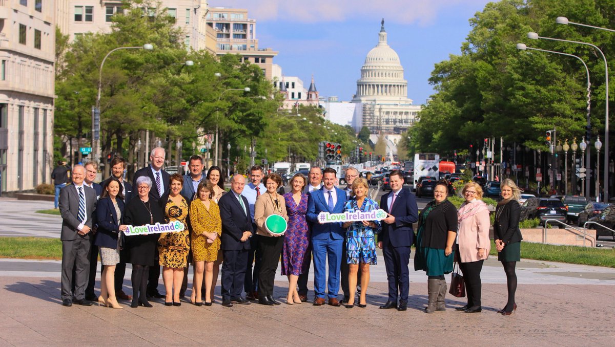 Fantastic to be back promoting the island of Ireland with @TourismIreland in Washington DC.