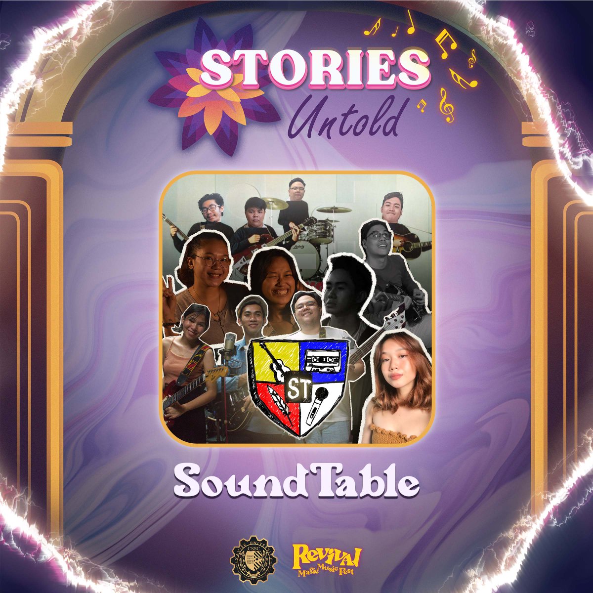 xucssc's tweet photo. Up next and coming for tomorrow's continuation of our Magic Music Fest 2022!

Xavier University - Ateneo de Cagayan's very own!

Soundtable!

Don't miss out on their performances tomorrow so stay tuned!

See you there!
#CSSC💙
#Wizard🧙‍♀️🧝‍♀️
#SaveTheDate https://t.co/BnvmSamxw8