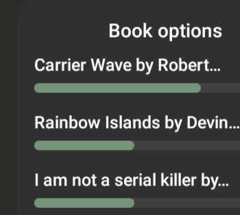 I finally read through the archives and am up-to-date with <a href="/1900hotdog/">1-900-HOTDOG</a>.

So clearly the only logical next step was to join a new book club and have them read Carrier Wave by <a href="/brockway_llc/">Robert Brockway</a>