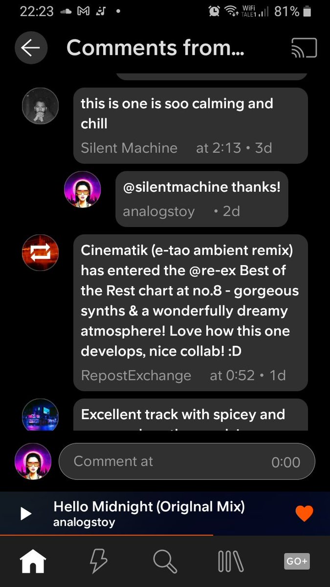 Analogstøy (@analogstoy) on Twitter photo New remix of Cinematek #8 on one of <a href="/repostexchange/">RepostExchange</a> charts today available on my new album out 27th May! New remix of Cinematek #8 on one of <a href="/repostexchange/">RepostExchange</a> charts today available on my new album out 27th May!